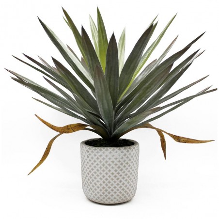 YUCA ARTIFICIAL MACETA DECORATIVA 64CM