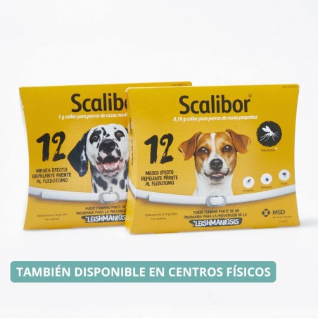 LOTE DOS COLLARES SCALIBOR 48 Y 65 CM