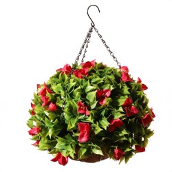MACETA PETUNIA FUCSIA DE 38X38X46 EXTERIOR