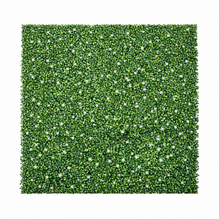 PLANCHA JARDÍN VERTICAL SINGAPUR FLOR BLANCA 100X100