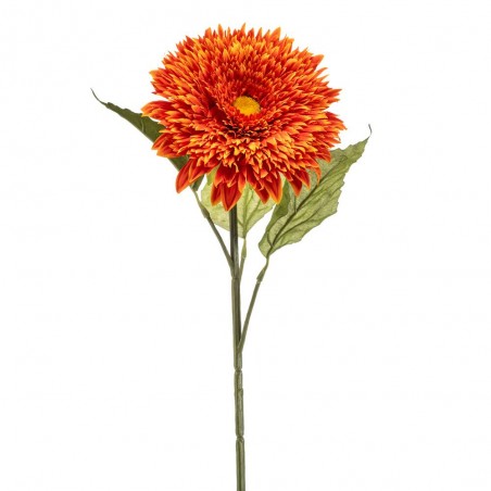 GIRASOL NARANJA 65CM TALLO