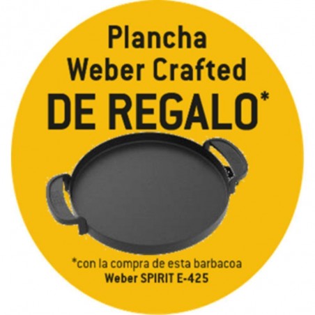 BARBACOA WEBER SPIRIT E-425 + PLANCHA WEBER CRAFTED DE REGALO