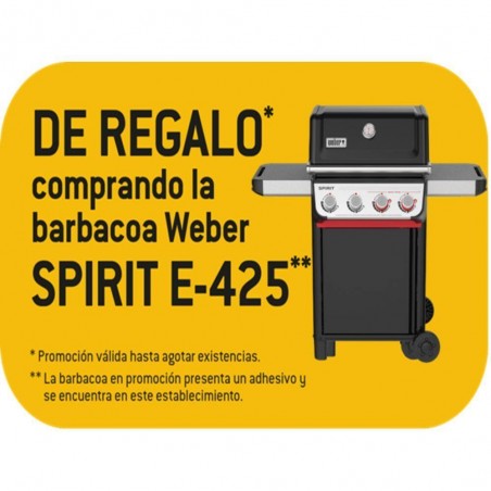 BARBACOA WEBER SPIRIT E-425 + PLANCHA WEBER CRAFTED DE REGALO