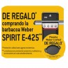 BARBACOA WEBER SPIRIT E-425 + PLANCHA WEBER CRAFTED DE REGALO