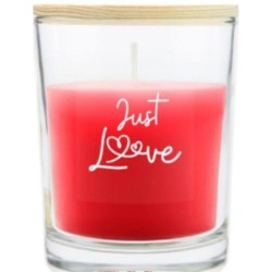 VELA JUST LOVE 30H FRUTOS ROJOS
