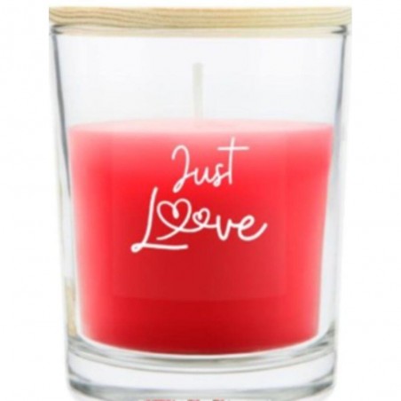 VELA JUST LOVE 30H FRUTOS ROJOS