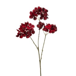 HORTENSIA ROJO 72CM