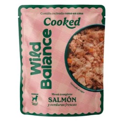 COMIDA COCINADA DE SALMÓN PARA PERROS WILD BALANCE