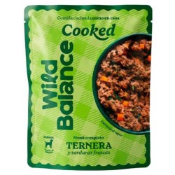 COMIDA COCINADA DE TERNERA PARA PERROS WILD BALANCE