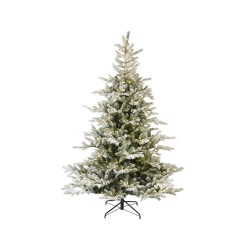 ABETO GRANDIS NEVADO + MICROLED ARTIFICIAL NAVIDAD