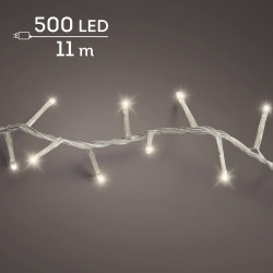 GUIRNALDA BLANCO CÁLIDO COMPACT LED TRANSPARENTE