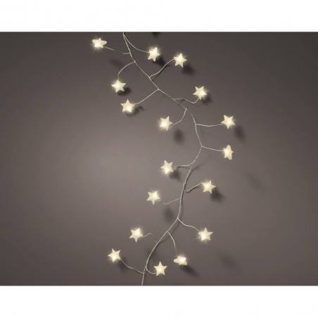 GUIRNALDA 120 MICROLED ESTRELLAS