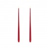 VELA LED EFECTO LLAMA 42.5X2.2CM COLOR ROJO