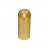 VELA LED EFECTO LLAMA 17X7.5CM COLOR ORO