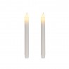 VELA LED EFECTO LLAMA  24X2.2CMCOLOR BLANCO