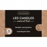 VELA LED EFECTO LLAMA  24X2.2CMCOLOR BLANCO