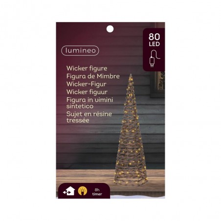 CONO LED WICKER OUTDOOR DIA18-H60CM-80L