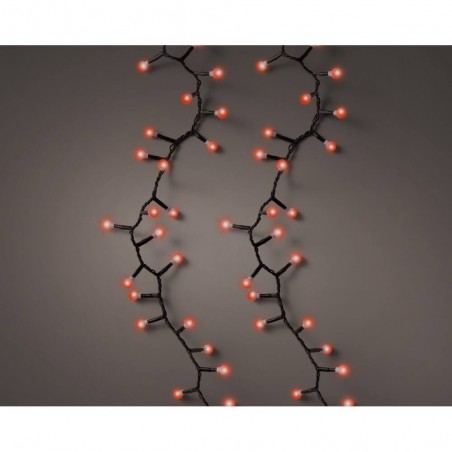 GUIRNALDA CHERRY 350LED ROJO CALIDO 7.5M