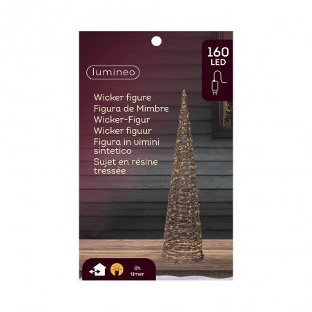 CONO LED WICKER OUTDOOR DIA23-H90CM-160L