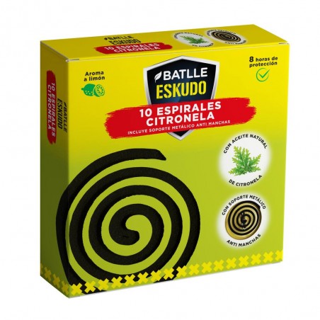 ESPIRAL CITRONELA BASE METAL