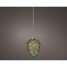 PIÑA MIRCO LED CRISTAL-VERDE D16CM-15L
