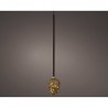 PIÑA MIRCO LED CRISTAL-MARRON D16CM-15L