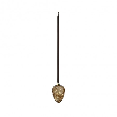 PIÑA MIRCO LED CRISTAL-MARRON D16CM-15L