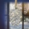 PIÑA MIRCO LED CRISTAL-ORO D16CM-15L