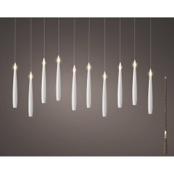 SET X10 VELAS LED HARRY