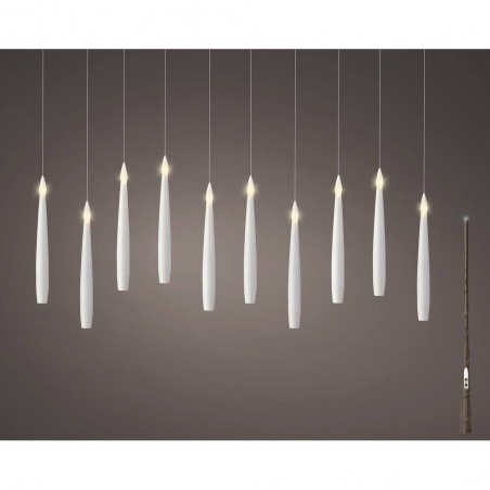 SET X10 VELAS LED HARRY