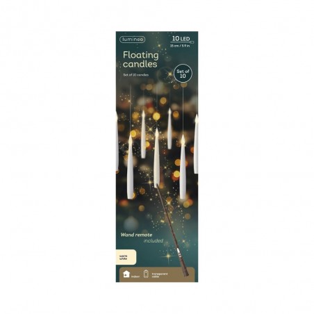 SET X10 VELAS LED HARRY