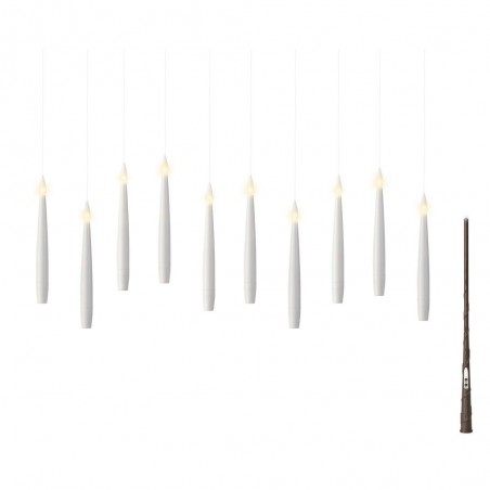 SET X10 VELAS LED HARRY