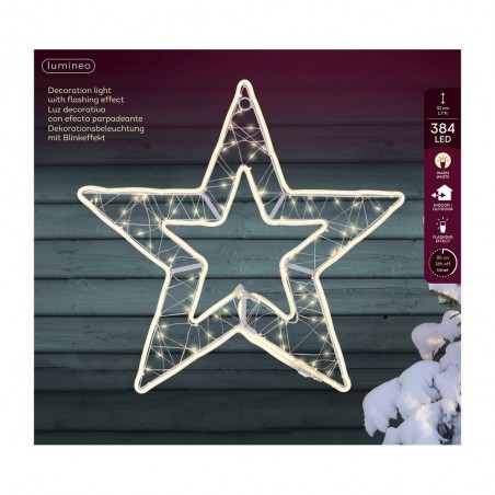 ESTRELLA LED IRON OUDOOR L1.20-W56-H52CM-384L