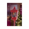 FAROL ROJO INDOOR L37.50-W37.50-H185CM