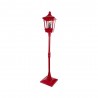 FAROL ROJO INDOOR L37.50-W37.50-H185CM