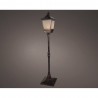 FAROLA NEGRA ANTIQUE OUTDOOR L37.50-W37.50-H185C