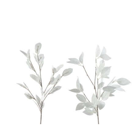 VARA HOJAS BLANCAS 85CM