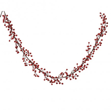 GUIRNALDA BERRIES ROJO 150CM