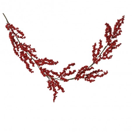 GUIRNALDA BERRIES ROJOS L10.00-W5.00-H130.00CM