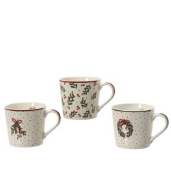 TAZA ESTAMA XMAS 3 SURTIDOS