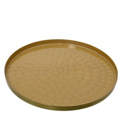 BANDEJA ENAMEL ORO DIA48-H2CM
