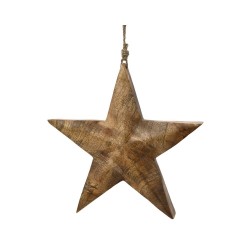 COLGANTE ESTRELLA MANGO L42-W42-H2CM