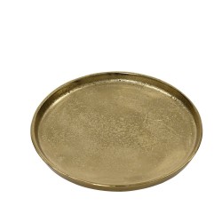 BANDEJA DORADA D43CM
