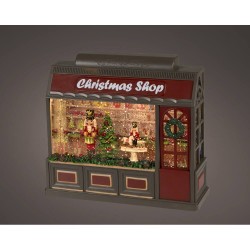 ADORNO LED XMAS SHOP L8-W24-H21.50CM