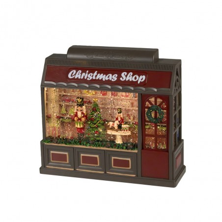 ADORNO LED XMAS SHOP L8-W24-H21.50CM