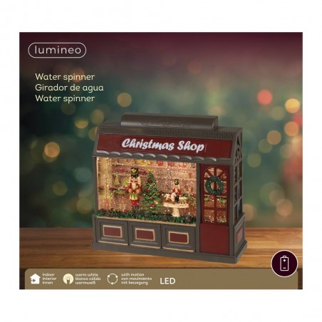 ADORNO LED XMAS SHOP L8-W24-H21.50CM