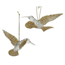 COLIBRI PLASTICO GLITER H5CM