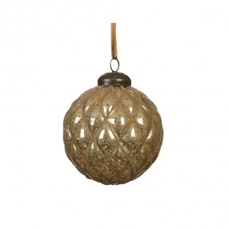 BOLA IRROMPIBLE ANTIQUE CARAMELO 8CM