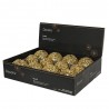 COLGANTE CRISTAL GLITER ORO D8CM