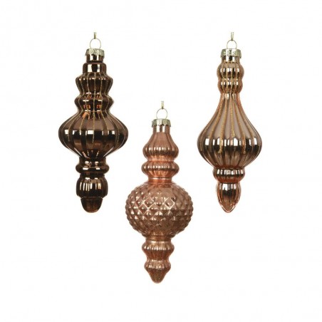 ORNAMENTO CRISTAL 3 SURTIDOS H13CM